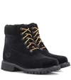 OFF-WHITE X TIMBERLAND VELVET ANKLE BOOTS,P00259612