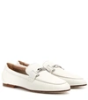 TOD'S Double T leather loafers,P00317441