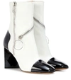 MAISON MARGIELA Leather ankle boots,P00291810