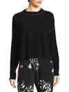 JOIE Benin Contrast Tipped Sweater