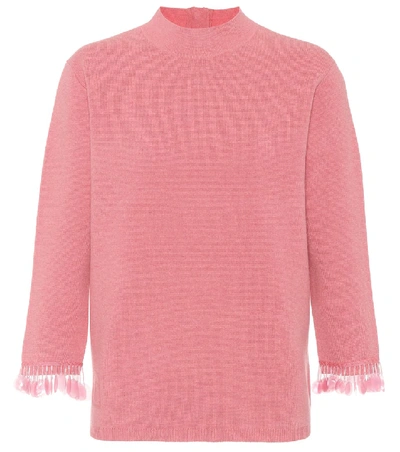 Marc Jacobs Wool And Cashmere Jumper In Pink