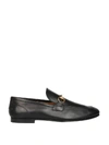 GUCCI JORDAAN LEATHER LOAFERS,10468089