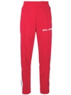 PALM ANGELS PALM ANGELS SIDE-STRIPED TRACK PANTS - RED,PMCA023S18384008200112667874