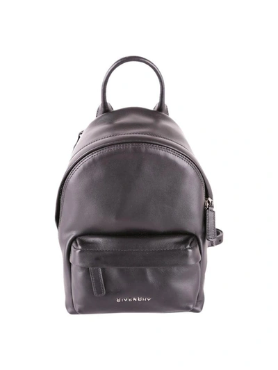 Givenchy Leather Backpack In Black