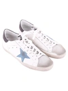 GOLDEN GOOSE SUPERSTAR LEATHER SNEAKERS,10470024