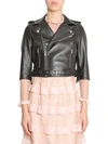 RED VALENTINO LEATHER JACKET,10468831