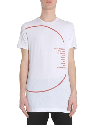 Diesel Black Gold Ty-circle T-shirt In White