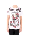 PHILIPP PLEIN ALIDIA COTTON T-SHIRT,10472493