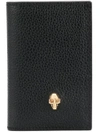 ALEXANDER MCQUEEN skull pocket organizer,305073BPT0G12655562