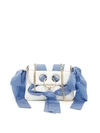 JW ANDERSON J.W. Anderson Mini Pierce Leather Bag With Ribbons,10475208