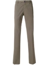 Incotex Straight-leg Suit Trousers In Grey