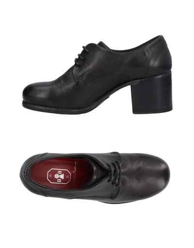 Bruno Bordese Laced Shoes In Black