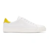 ANYA HINDMARCH ANYA HINDMARCH WHITE AND YELLOW SMILEY SNEAKERS,SS160766