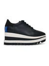 Stella Mccartney Sneakelyse Lace-up Bright Sneakers In Black