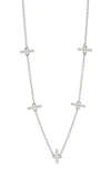 FREIDA ROTHMAN RADIANCE CRYSTAL STATION NECKLACE,RNPZN02-16E