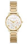 MICHAEL KORS PORTIA CRYSTAL ACCENT BRACELET WATCH, 32MM,MK3840