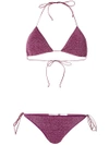 OSEREE LUMIÈRE METALLIC TRIANGLE BIKINI,LTS60112606213