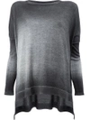 AVANT TOI WASHED EFFECT KNITTED TOP,218D1086CSFVF12599483