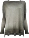 AVANT TOI WASHED EFFECT KNITTED TOP,218D1086CSFVF12599663