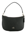 COACH BLACK LEATHER SHOULDER BAG,10482706