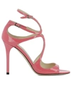 Jimmy Choo Bridget 85 Ballet Pink Suede Round Toe Pumps