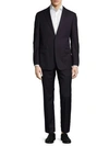ARMANI COLLEZIONI Regular-Fit Wool Suit,0400095487069