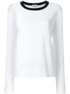 FENDI FENDI BRANDED TOP - WHITE,FAE130A1IT12668959