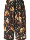 MCQ BY ALEXANDER MCQUEEN FLORAL PRINT SHORTS,470722RKQ1512673123