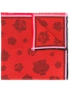 KENZO KENZO MULTI TIGER SCARF - RED,F758EU542JFB12658703