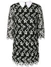 ALICE AND OLIVIA FLORAL EMBROIDERED DRESS,CC711D0551112620120