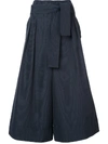 ADAM LIPPES tie waist cropped trousers,S18512MO