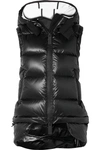 TEMPLA NANO HOODED TECH-JERSEY AND QUILTED SHELL DOWN GILET