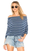 BELLA DAHL OFF THE SHOULDER TIE FRONT TOP,B4601 947 784