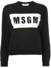 Msgm Branded Sweatshirt