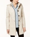LAUNDRY BY SHELLI SEGAL LAUNDRY BY SHELLI SEGAL SKIRTED BACK-BOW TRENCH COAT