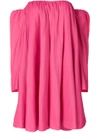 CALVIN KLEIN 205W39NYC BARDOT RUFFLED DRESS,81WWDB40P02012668900