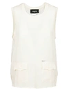 DSQUARED2 SLEEVELESS TOP,10491728