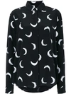 SAINT LAURENT half moon print shirt,465896Y364S12673790