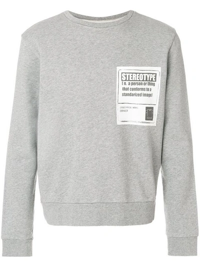 Maison Margiela Stereotype Patch Sweatshirt