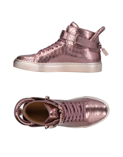 Buscemi Trainers In Pastel Pink
