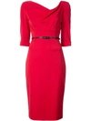 BLACK HALO BLACK HALO JACKIE O DRESS - RED,203326R1812653491