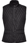 BELSTAFF WOMAN QUILTED SHELL VEST BLACK,GB 4772211933903166