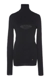 NINA RICCI STRETCH WOOL TURTLENECK SWEATER,PU036ML0399