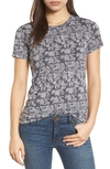 LUCKY BRAND PRINT TEE,7W83533