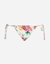 DOLCE & GABBANA PRINTED BIKINI BOTTOMS,O2A01JFSGL3HAM62