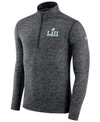 NIKE MEN'S SUPER BOWL LII ELEMENT QUARTER-ZIP PULLOVER