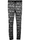 MM6 MAISON MARGIELA FLORAL LACE LEGGINGS,S32KA0513S4863312661857