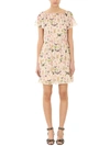 RED VALENTINO BUG PRINT SUNDRESS,10492988