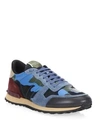 VALENTINO GARAVANI Camo Leather Sneakers