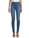 J BRAND Carolina Super High-Rise Long Skinny Jeans
